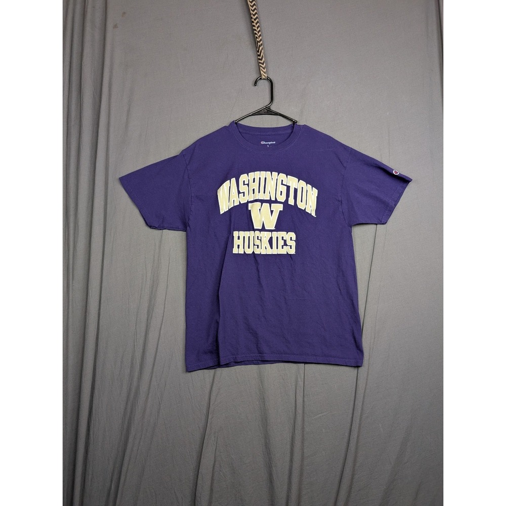 Champion Short Sleeve Washington Huskies Size Large